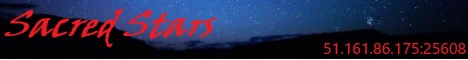 banner for Sacred Stars server