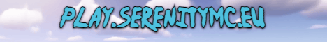 banner for SerenityMC server