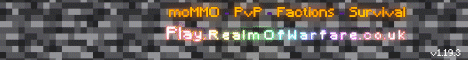 banner for Realm Of Warfare server