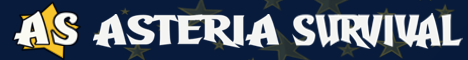 banner for Asteria Survival server