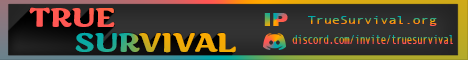 banner for True Survival server