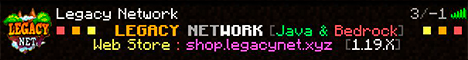 banner for Legacy Network server