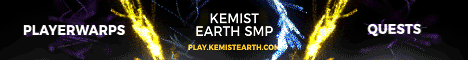 banner for Kemist Earth SMP server