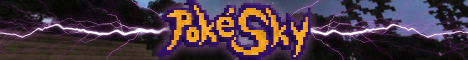 banner for PokeSky server