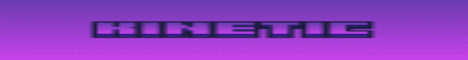 banner for KineticMC server