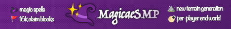 banner for MagicaeSMP server