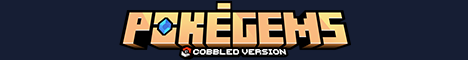 banner for PokeGems Cobbled Version server