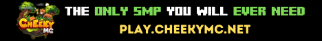 banner for CheekyMC server