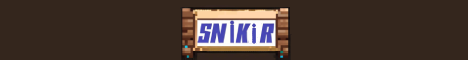 banner for TheSnickerSMP server