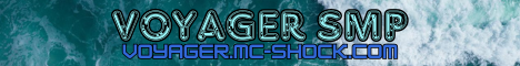 banner for Voyager SMP server