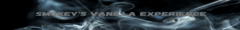banner for Smokeys Vanilla Experience server