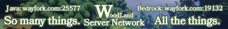 banner for WoodLand server