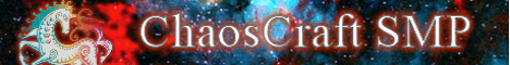 banner for ChoasCraft server