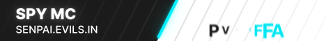 banner for SpyMC - SeniorNetwork server