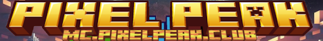 banner for PixelPeak server