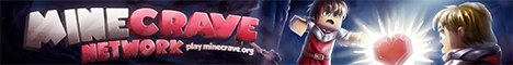 banner for MineCrave server