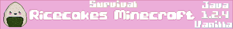 banner for Ricecakes Minecraft server