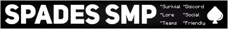 banner for Spades SMP server