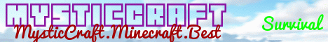 banner for MysticCraft server