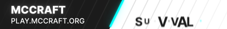 banner for McCraft server