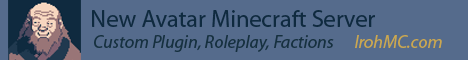 banner for IrohMC server