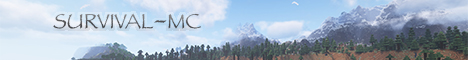 banner for Survival MC server