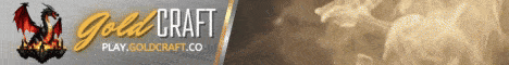 banner for GoldCraft server