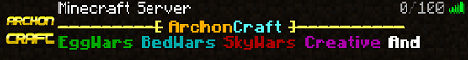banner for ArchonCraft crossplay server