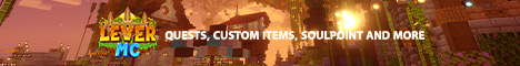 banner for LeverMC server