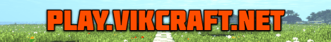 banner for Vikcraft SMP server