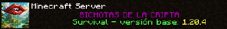 banner for Bichotas de la cripta. server