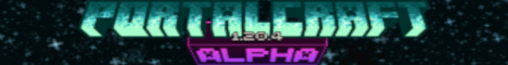 banner for PortalCraft server