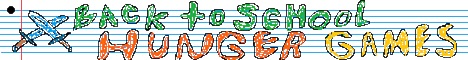 banner for Back to School Hunger Games server