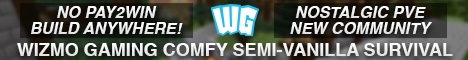 banner for Wizmo Gaming Survival server