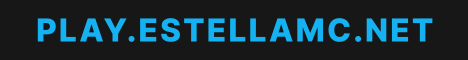 banner for EstellaMC server