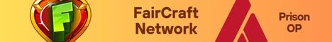 banner for FairCraft Network server