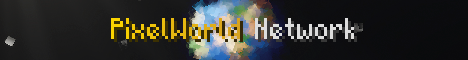 banner for PixelWorld Network server