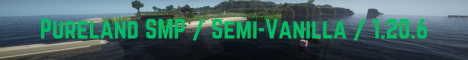 banner for PurelandSMP server