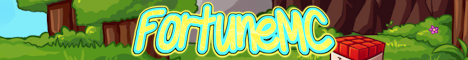 banner for FortuneMC server