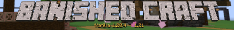 banner for Banished Craft server