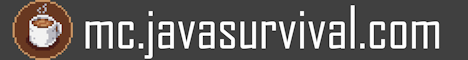 banner for Java Survival server