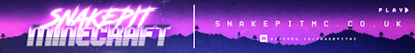 banner for SnakePitMC Survival server