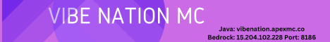 banner for Vibe Nation MC server