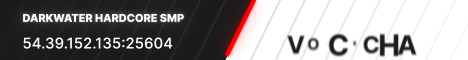 banner for DarkWater SMP Hardcore server