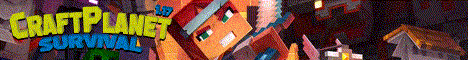 banner for CraftPlanet server