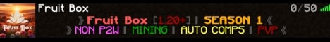 banner for FRUIT BOX server