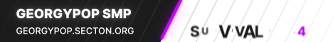 banner for Georgypop SMP server