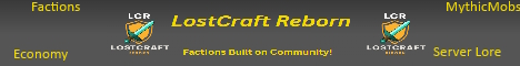 banner for LostCraft Reborn server