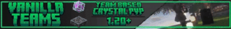 banner for Vanilla Teams server