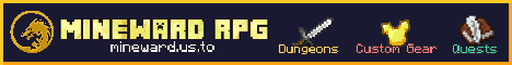 banner for Mineward server
